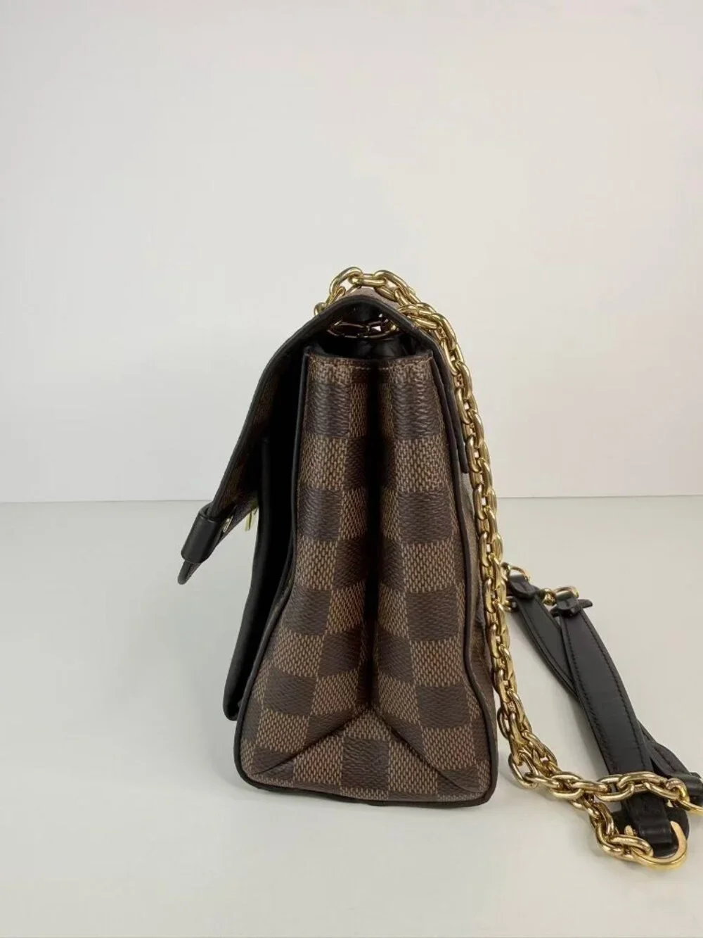 Louis Vuitton vavin damier with leather